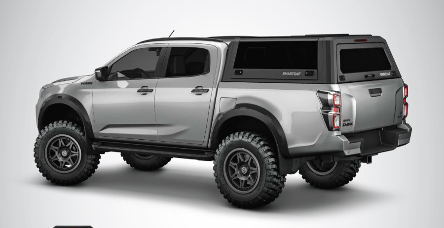 RSI EVO Sport Edelstahl Hardtop - Isuzu Dmax (2022+) - Schwarz Matt - GPC-Offroad