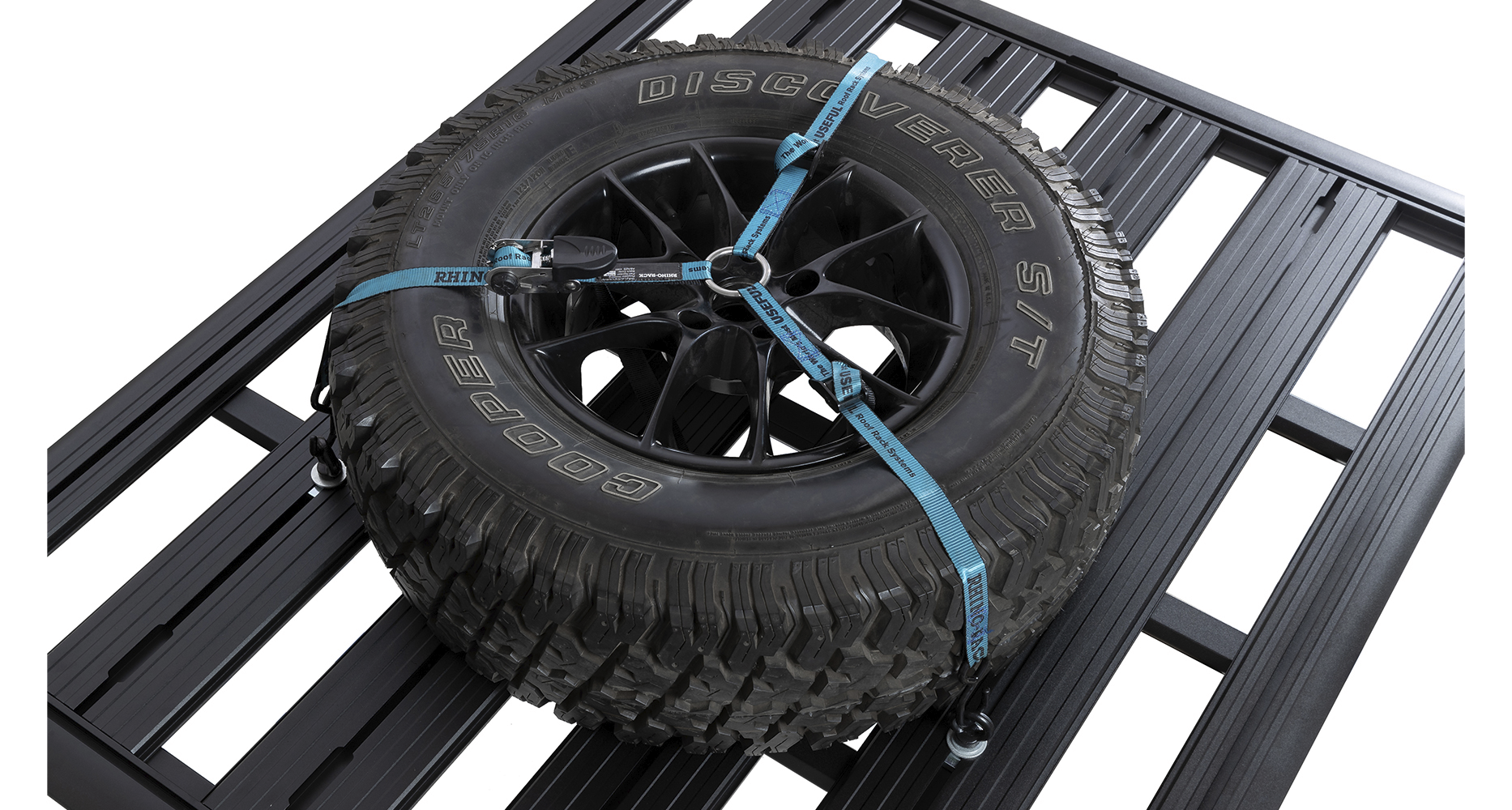 Rhino Rack Y-straps for Pioneer, with Zwifloc and eyebolts