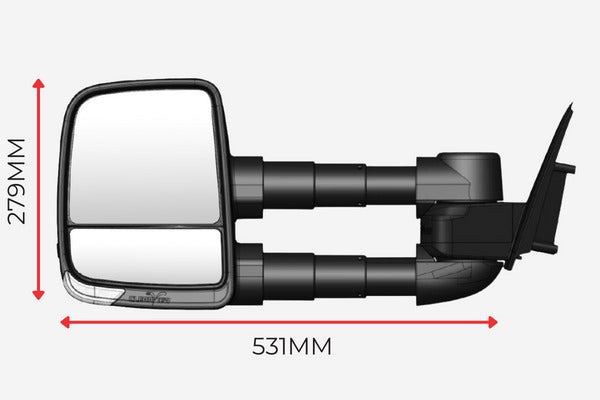 ClearView Rückspiegel Heavy Duty Toyota Hilux N90 (ab 2025+) - NEXT GEN