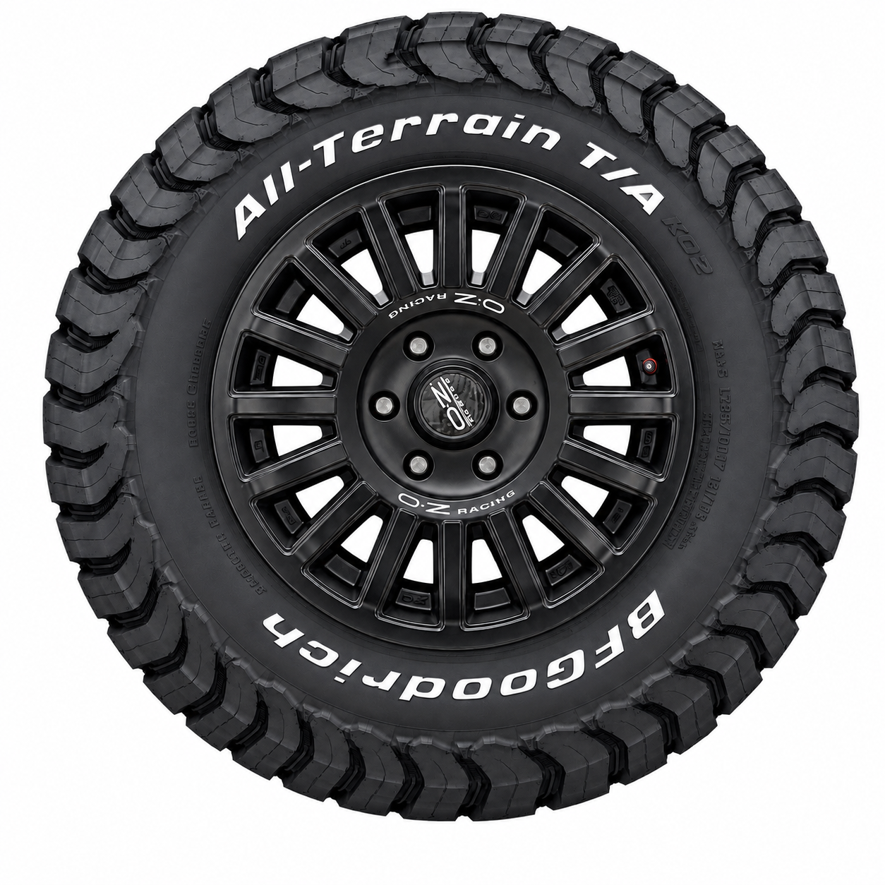 Offroad Radsatz 17" - Ford Ranger PY/PX (2011-2026) & VW Amarok T1 (ab 2023-) - Plug & Play - inkl. OZ Rally Raid & Reifen (265/65 R17)