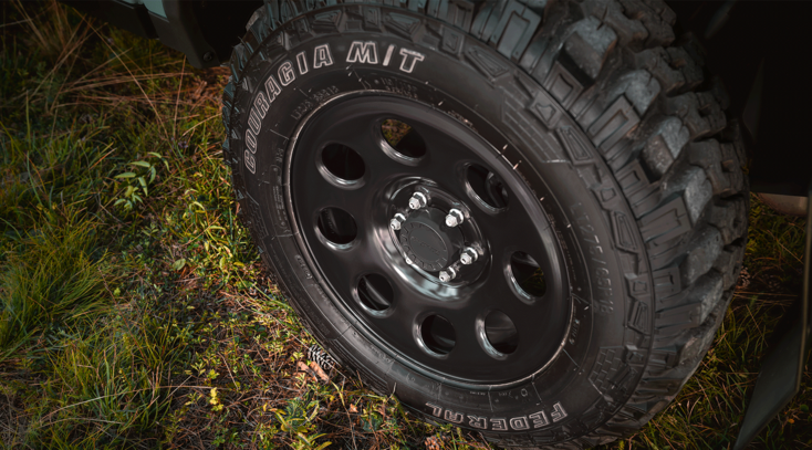 Dotz4x4 - Outland - 18 Zoll Stahlfelge - Schwarz