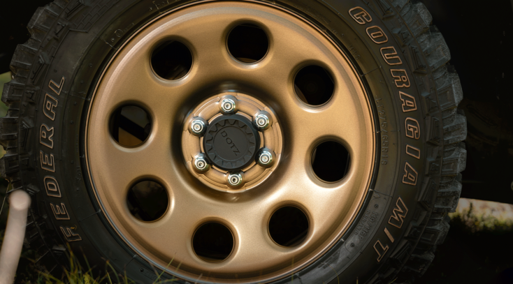 Dotz4x4 - Outland - 18 Zoll Stahlfelge - Bronze