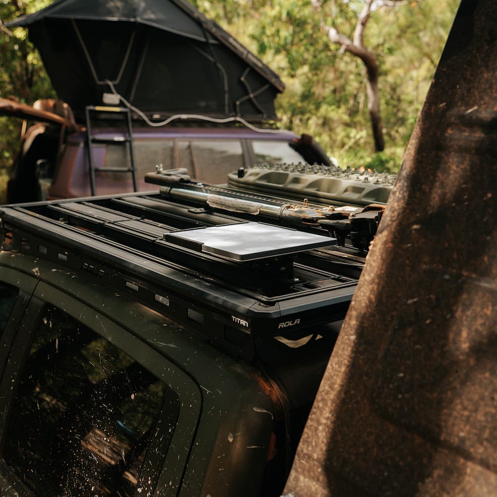 Starlink Mini Universal Roof Rack Mount (Ohne Grundplatte) - Pirate CAMP CO.