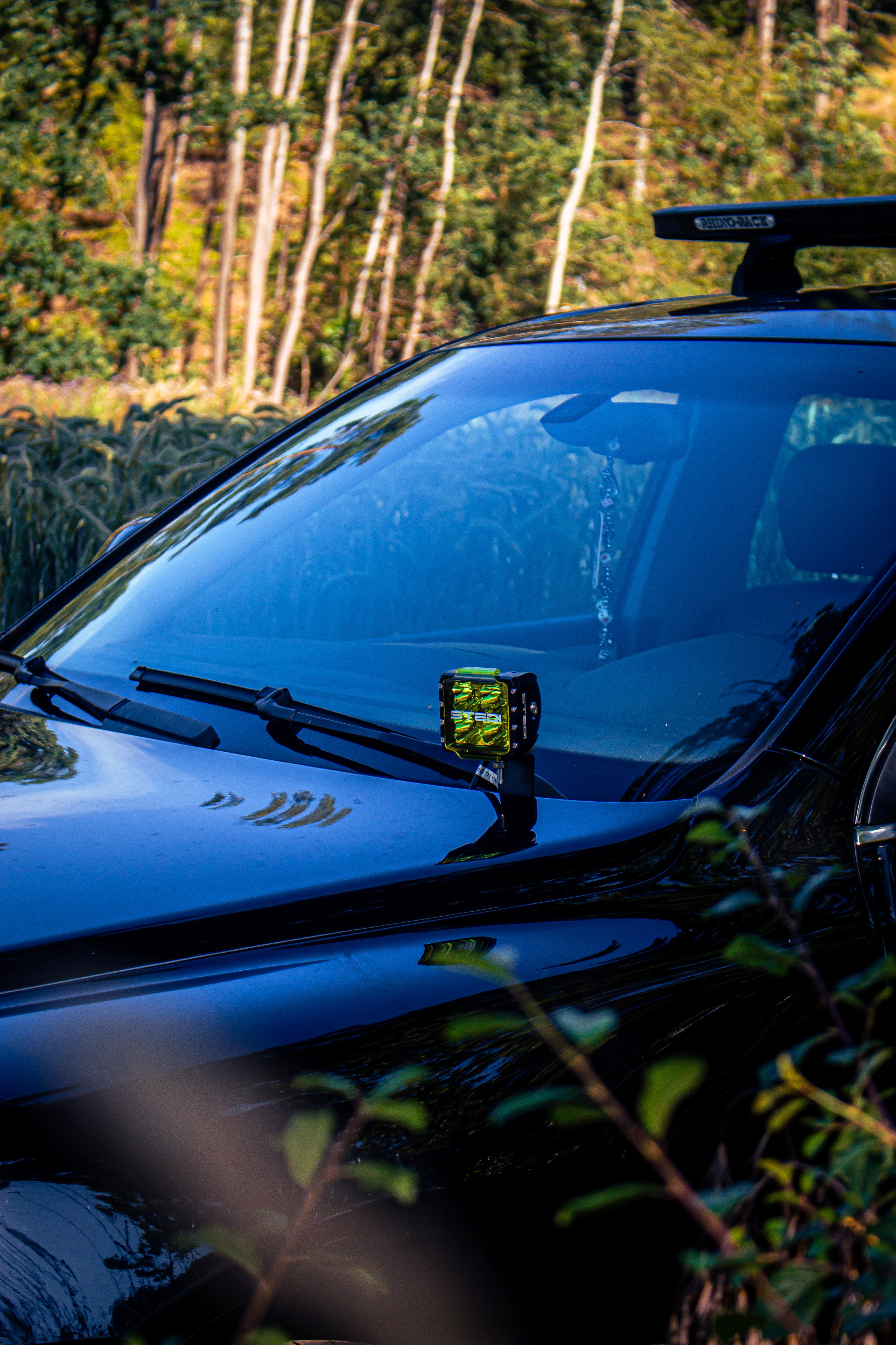 GPC Motorhaubenhalter für LED Spots - VW Touareg 1 (2002-2010) - GPC-Offroad