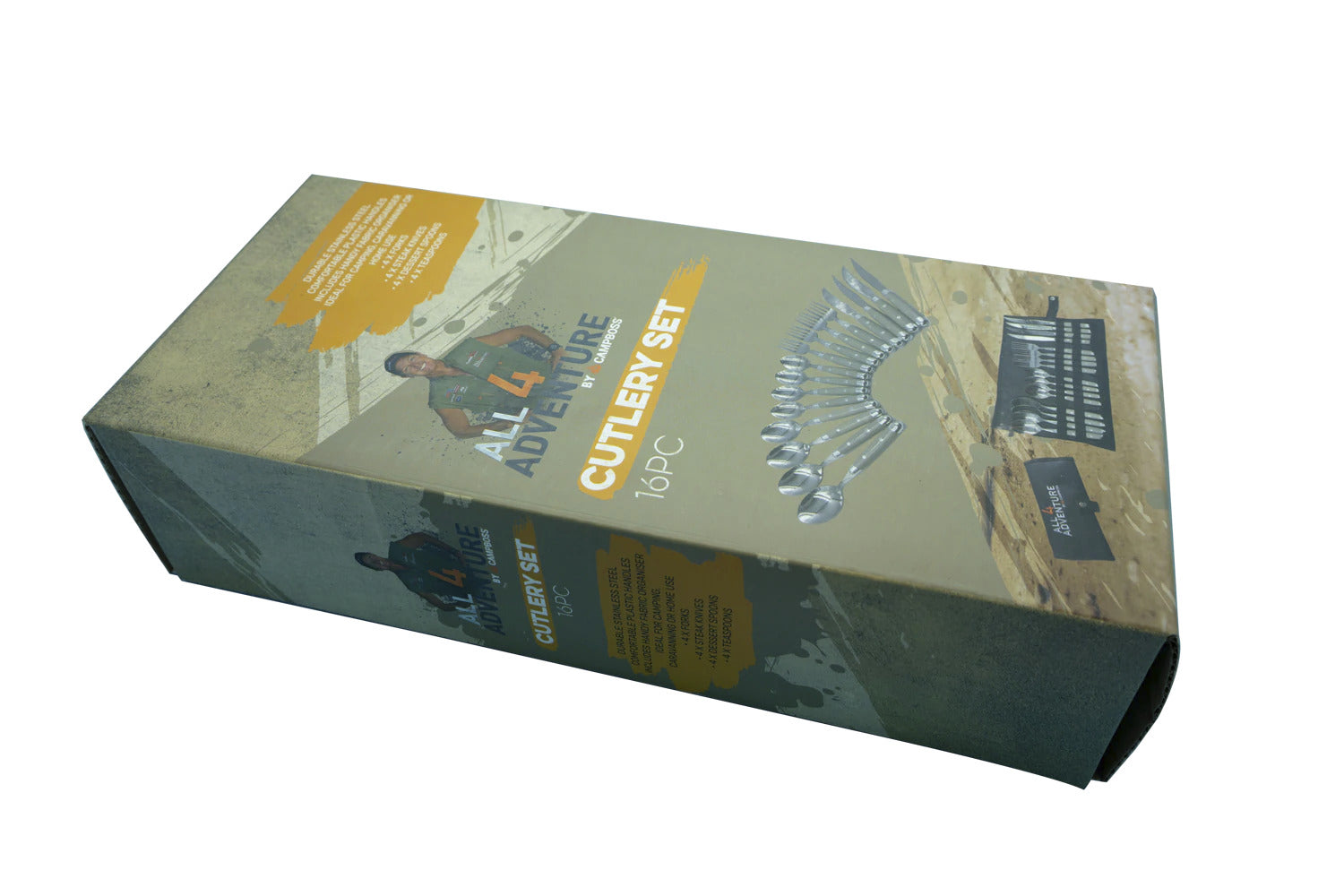 All 4 Adventure CampBoss4x4 16er Besteck Set - GPC-Offroad