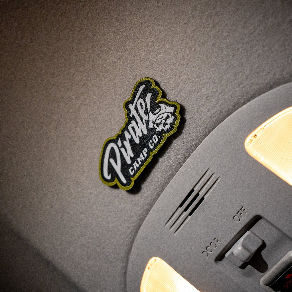 Green Velcro Patch 80mm - Pirate CAMP CO. 