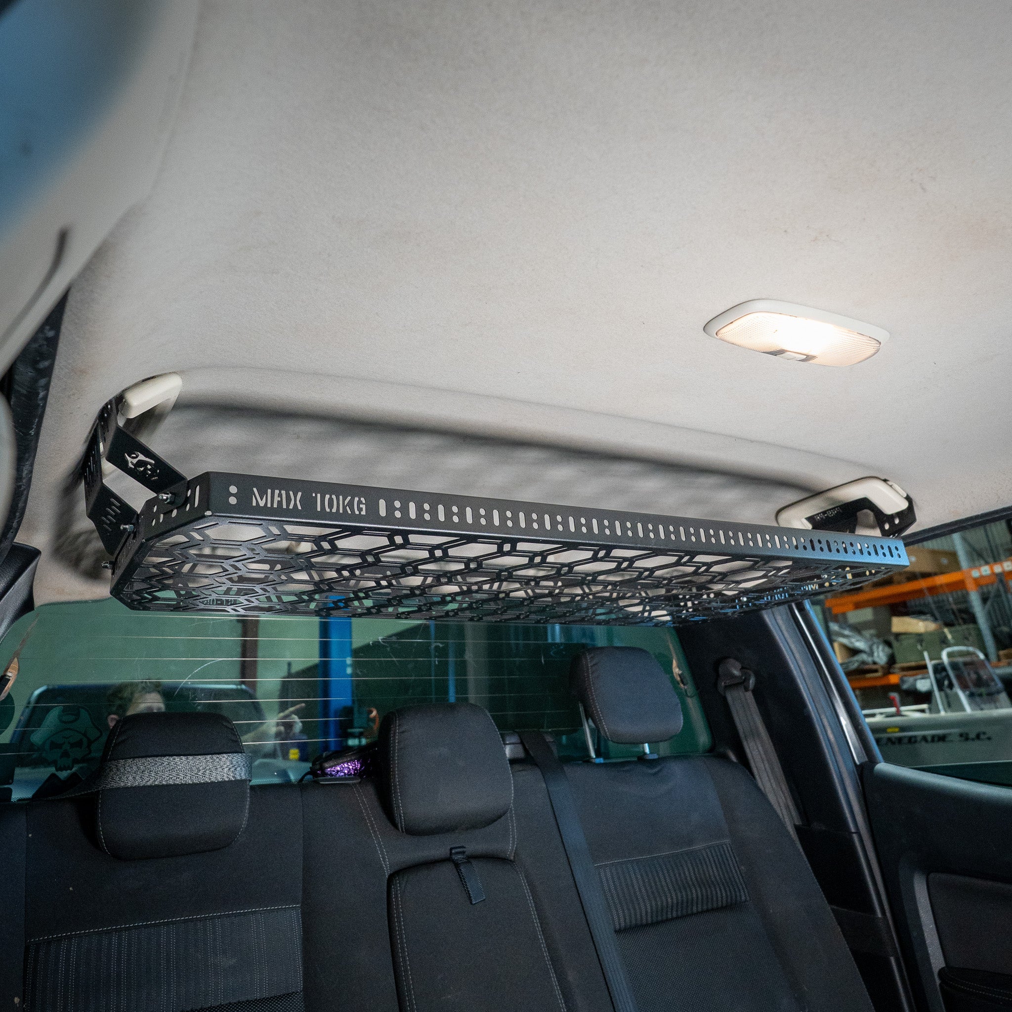 Rear roof rack (Molle panel) for Ford Ranger PX2/3 (2015-2022) - Pirate CAMP CO.