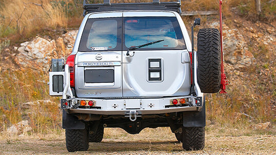 ARB Heckstoßstange Nissan Patrol GR '05->, Schwarz - GPC-Offroad