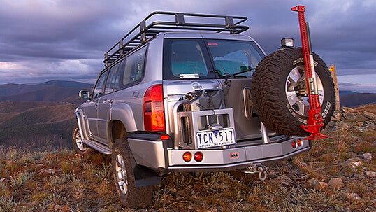 ARB Heckstoßstange Nissan Patrol GR '05->, Schwarz