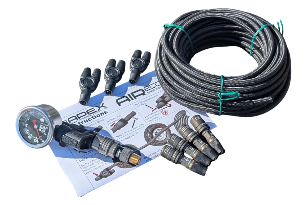 APEX - Multi Tire Inflator - Reifen Fülleinheit mit 4 Anschlüssen - GPC-Offroad