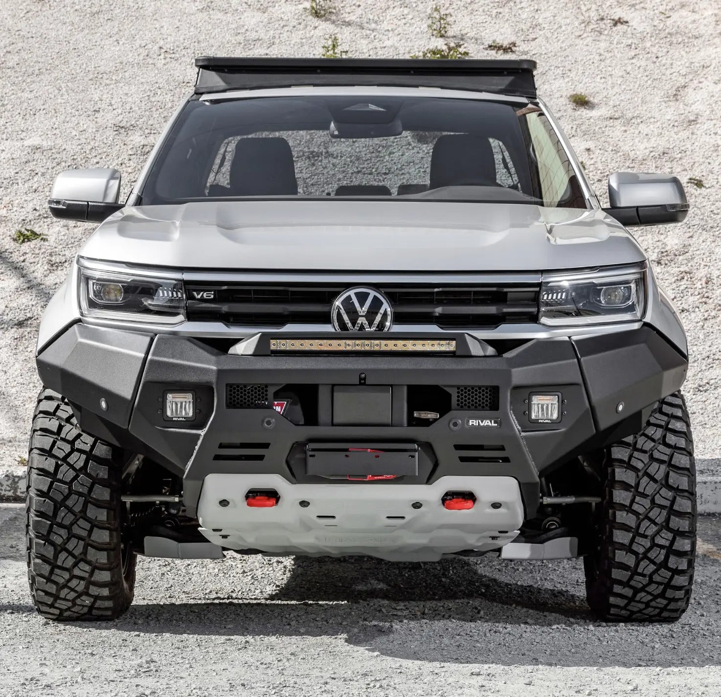 RIVAL4x4 Alu HD-Seilwindenstoßstange für Volkswagen Amarok (2023+)