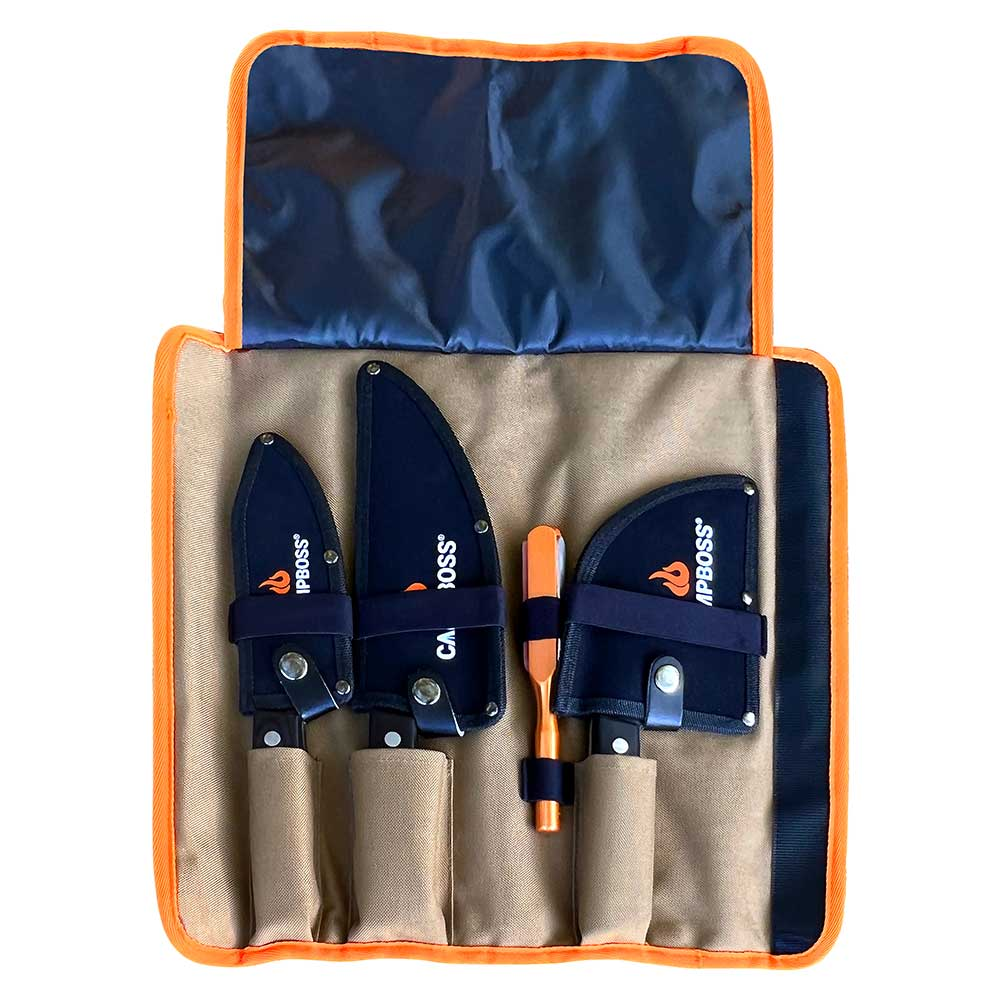 All 4 Adventure CampBoss4x4 Knife Roll - Messer Rolle - GPC-Offroad