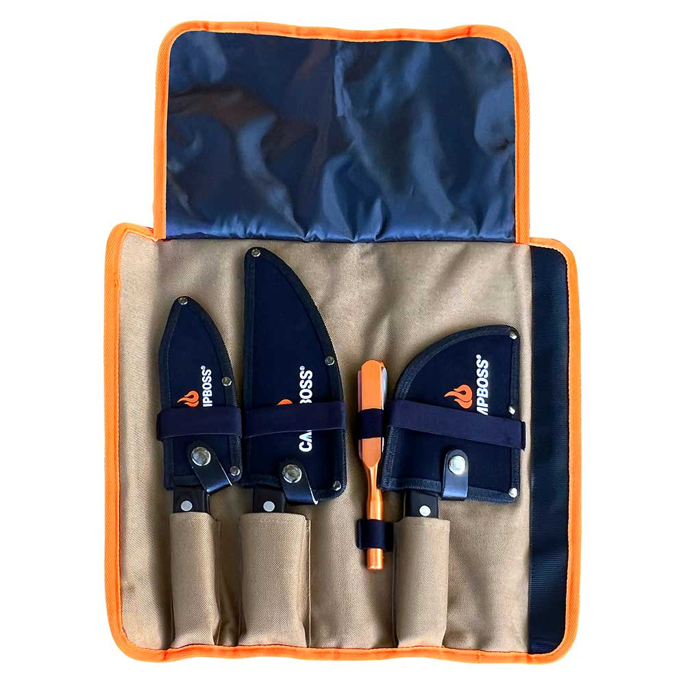 All 4 Adventure CampBoss4x4 Knife Roll - Messer Rolle