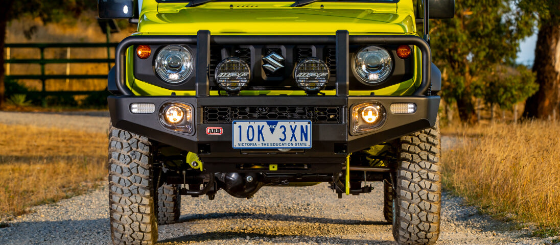 ARB Summit-Bullbar SUZUKI Jimny GJ ab 2019, Schwarz