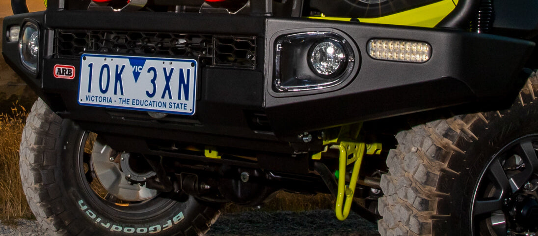 ARB Summit bull bar SUZUKI Jimny GJ from 2019, black 