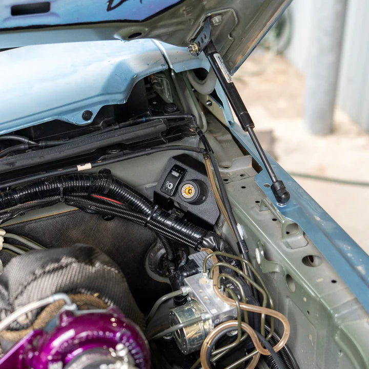 Kompressor & Feuerlöscher Halterung (Unter dem Sitz) für Suzuki Jimny JB74 - Pirate CAMP CO.