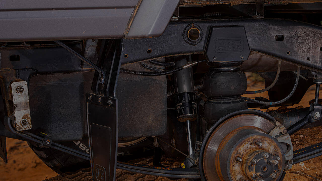 OME MT64 - 3,5to Höherlegungsfahrwerk +5cm inkl. Luftunterstützung - Toyota Hilux Revo (ab 2015-) - GPC-Offroad