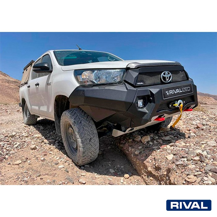 RIVAL4x4 aluminum HD winch bumper for Toyota Hilux (from 2021-)
