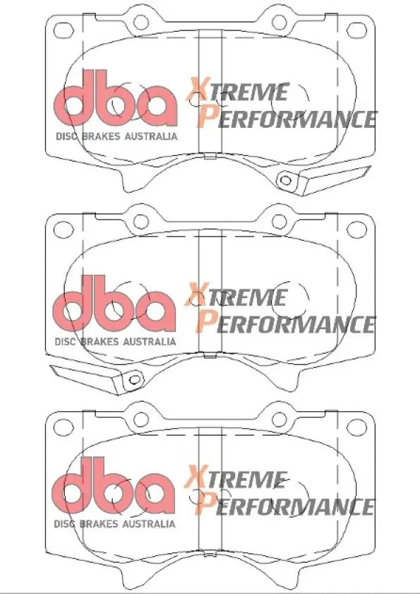 DBA Performance Brakes - Mitsubishi Pajero (2006-2019) - Xtreme Series Set - T3 (Vorne)