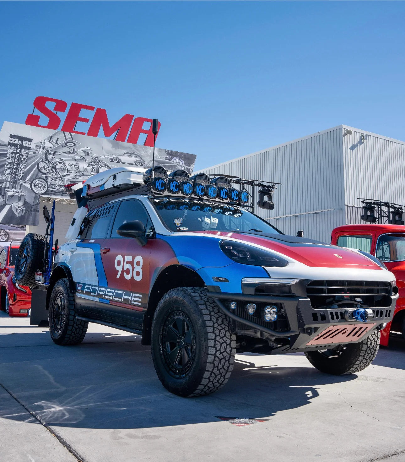 Eurowise - Lift-Kit 2" - VW Touareg / Cayenne Gen. 2 (2011-2018) m. Luftfahrwerk - GPC-Offroad