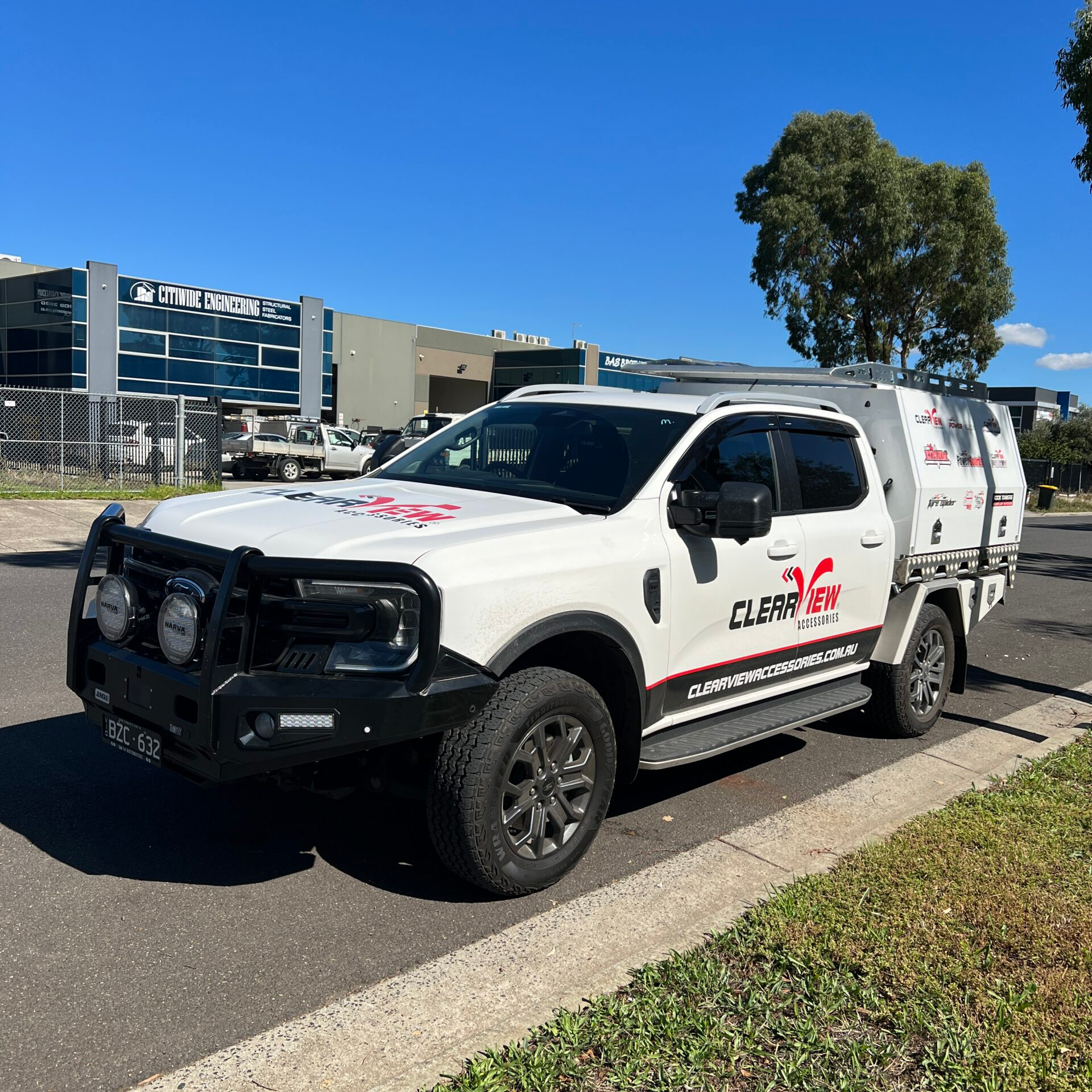 ClearView Rückspiegel Heavy Duty Ford Ranger (ab 2023-/PY) - COMPACT