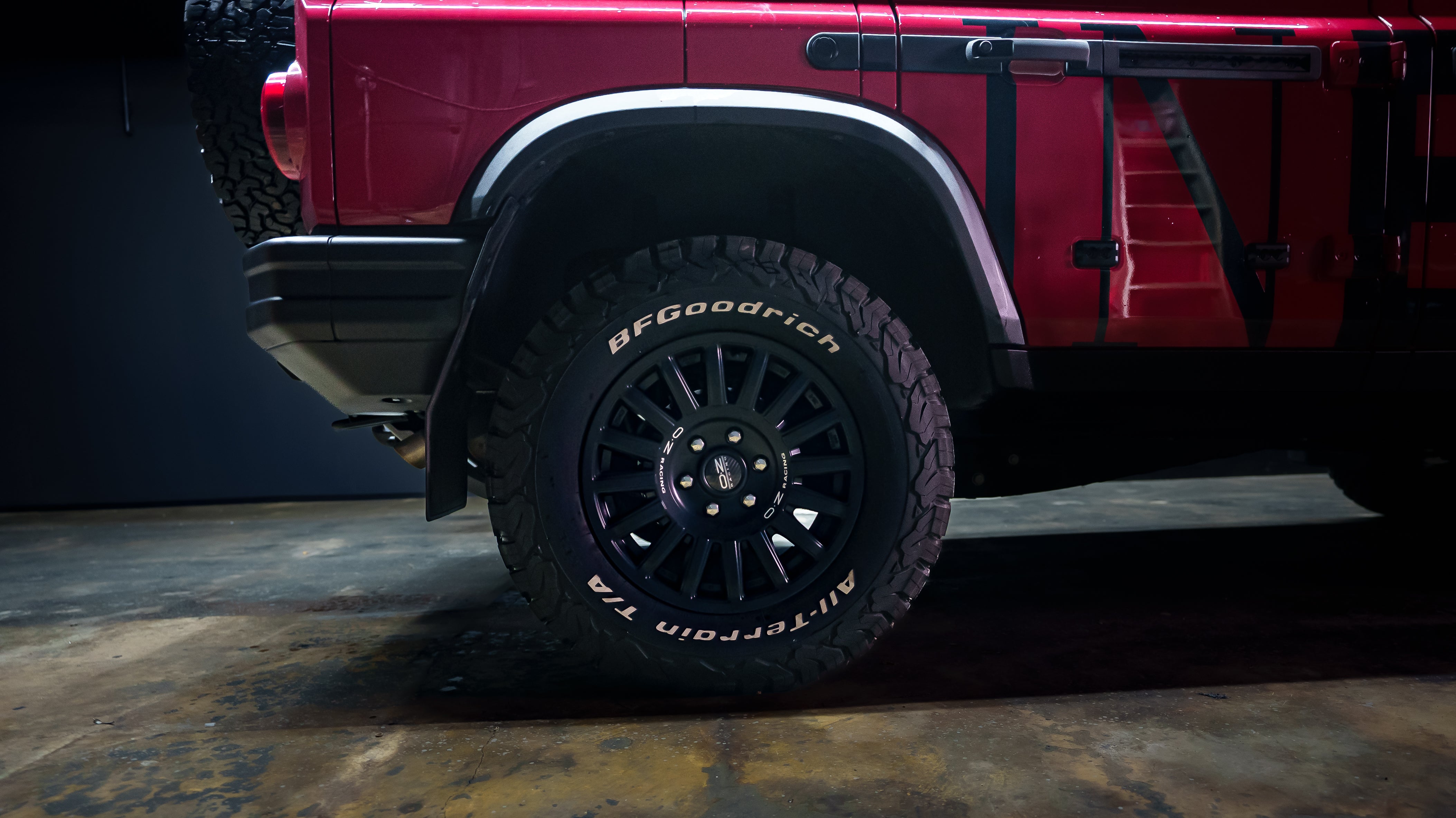 Offroad Radsatz 17" - Ineos Grenadier (GN, GM) - Plug & Play - inkl. OZ Rally Raid & Reifen (265/70 R17)