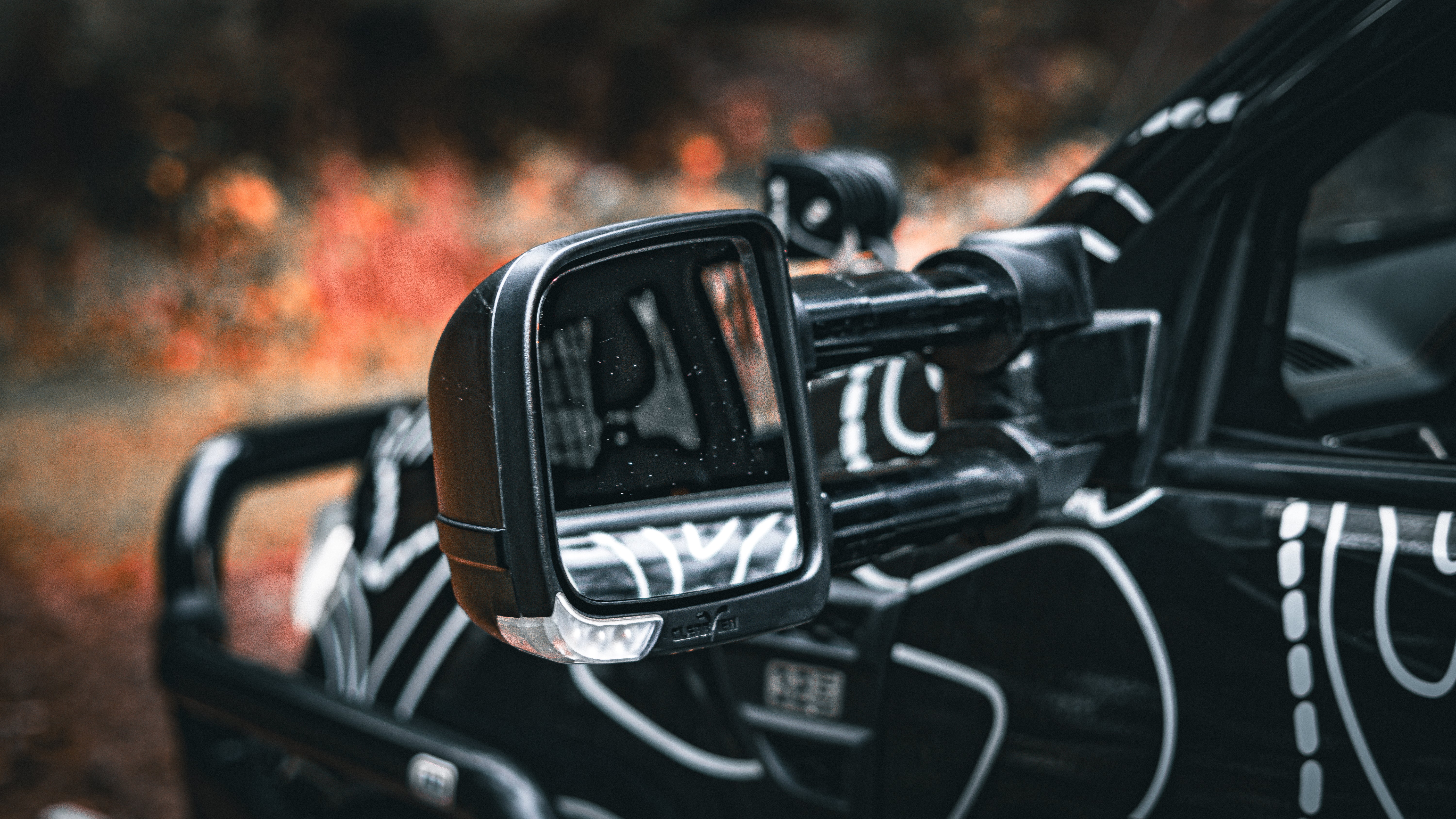 ClearView Rear View Mirror Heavy Duty Ford Ranger (from 2011-2023) - COMPACT 