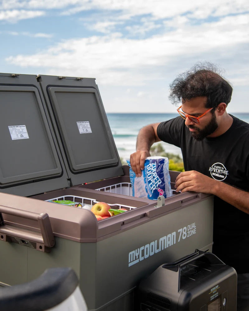 myCOOLMAN 78L Recreational Series Dual Zone - Bluethooth