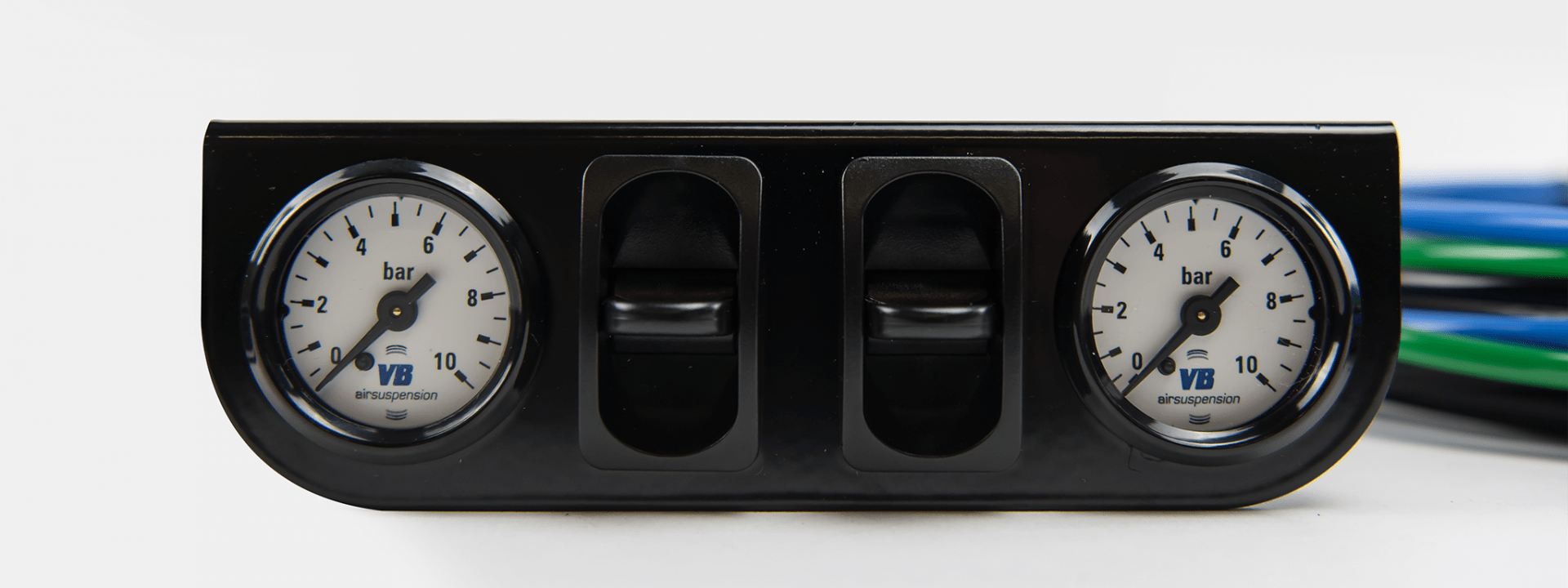 VB AirSuspensions - Erweiterungskit - Universal Bedienteil m. zwei Manometer - GPC-Offroad