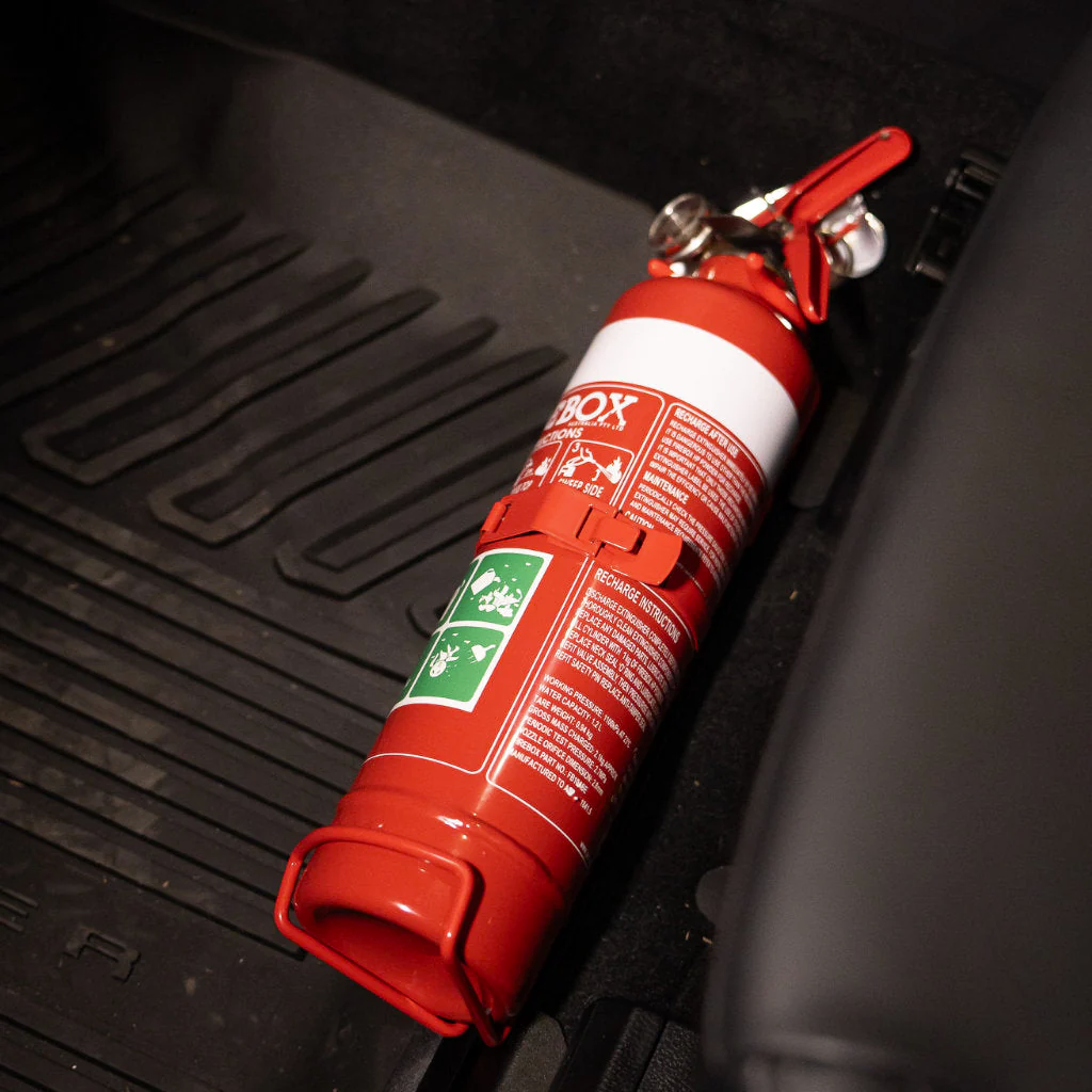 Feuerlöscherhalter Sitzkonsole für VW Amarok (ab 2022+) - Pirate CAMP CO.