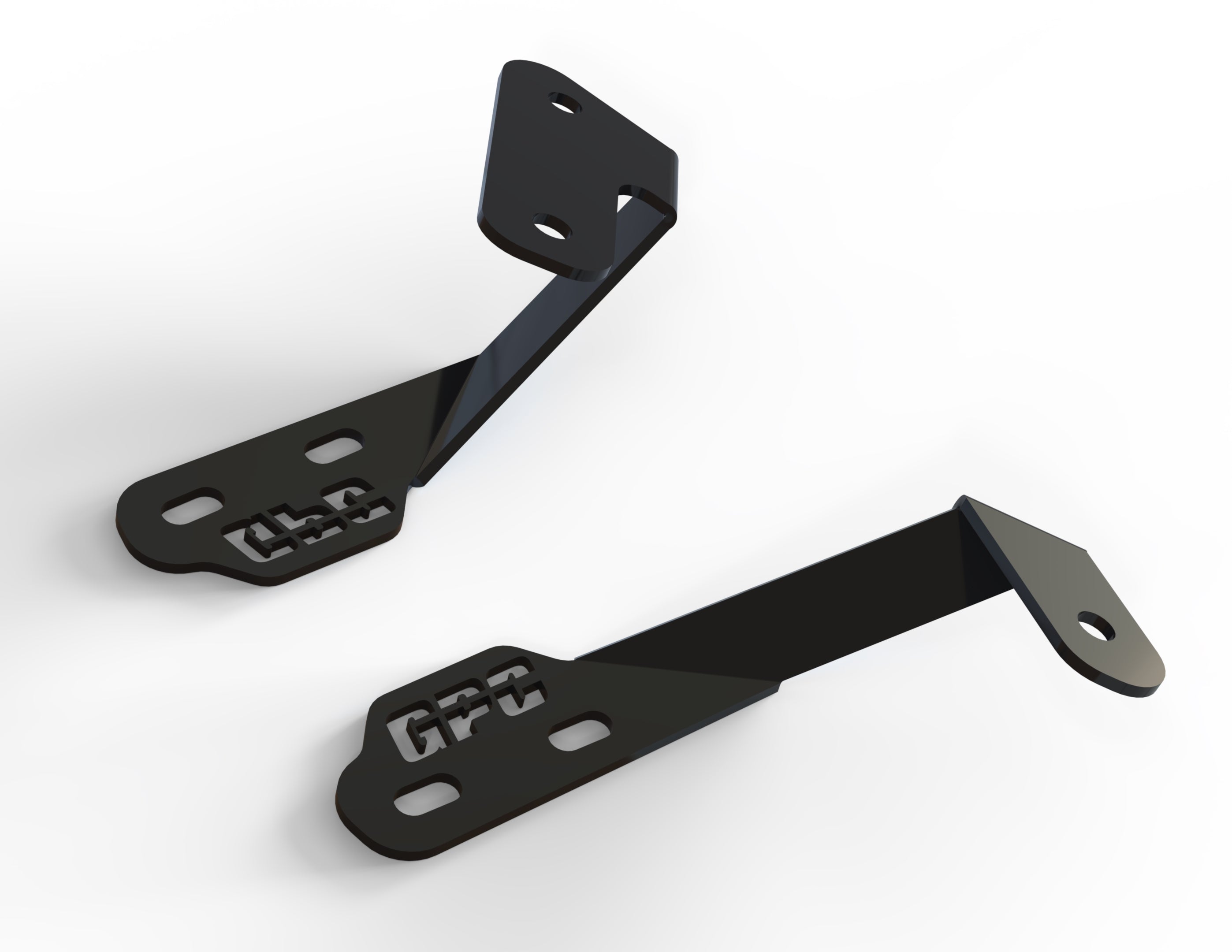 Bonnet holder for LED spots - ISUZU Dmax (2012-2022)