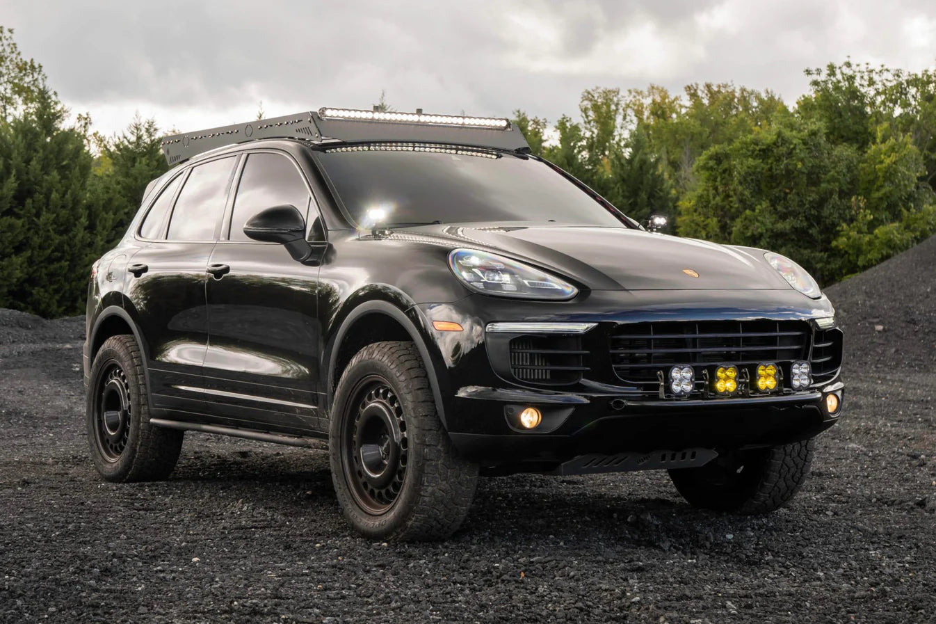 Eurowise - Lift-Kit 3" - VW Touareg / Cayenne Gen. 2 (2010-2017) m. Schraubenfeder