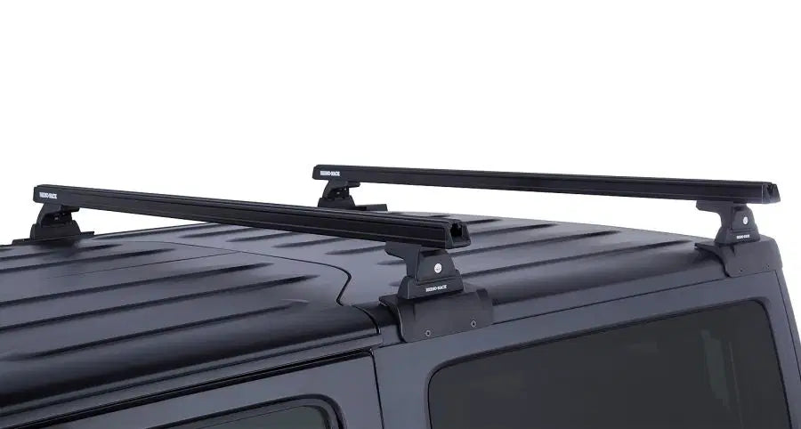 Rhino Rack Heavy Duty Querträger - 1500mm (2),schwarz - Backbone, RLT600, Wrangler JK, (2 Türer)