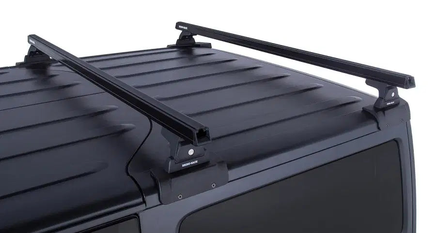 Rhino Rack Heavy Duty Querträger - 1500mm (2),schwarz - Backbone, RLT600, Wrangler JK, (2 Türer)