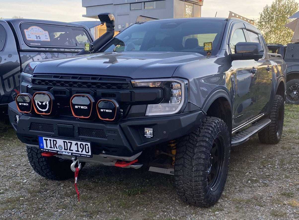 RIVAL4x4 Alu HD-Seilwindenstoßstange für Ford Ranger Next-Gen 2022+