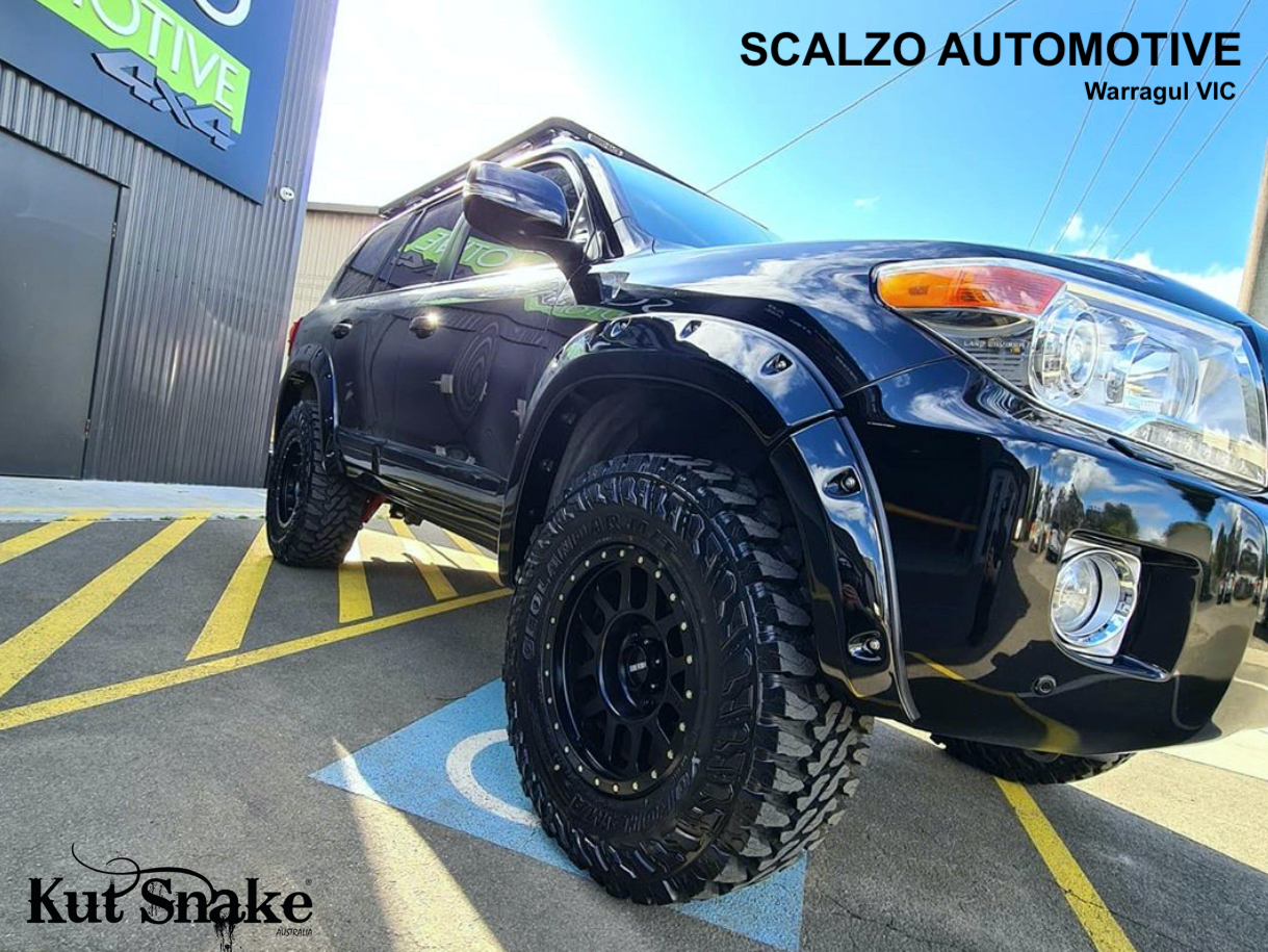 Kut Snake Kotflügelverbreiterung Toyota Landcruiser 200 - 50 mm Breite - 2012+ - GPC-Offroad