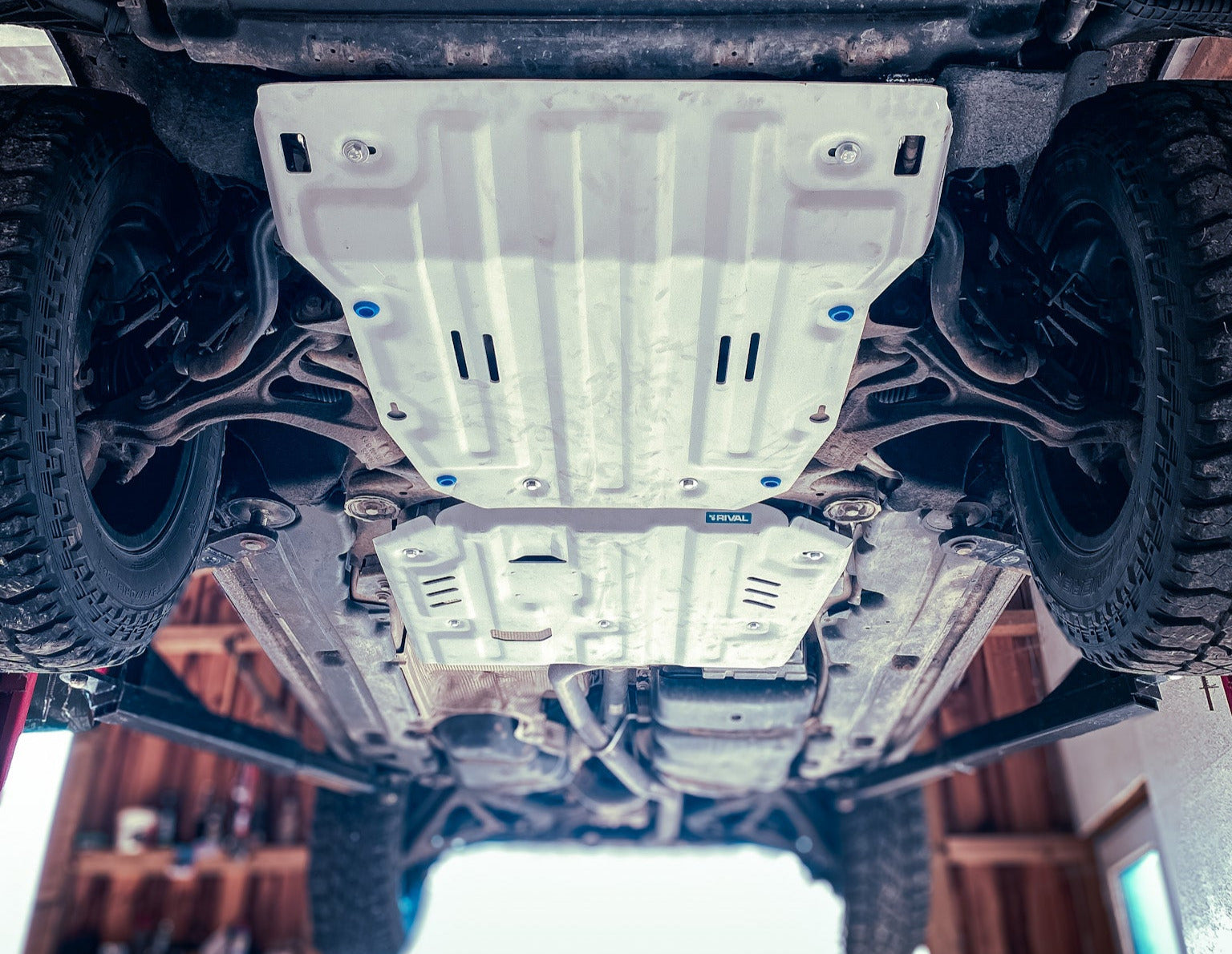 RIVAL4x4 Motor- u. Verteilergetribeschutz für VW Touareg Gen I / II (2003-2018) - GPC-Offroad