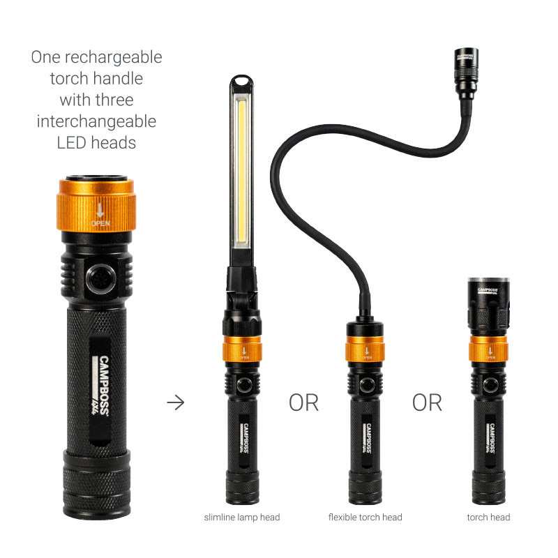 All 4 Adventure CampBoss4x4 3-in-1 Boss Torch