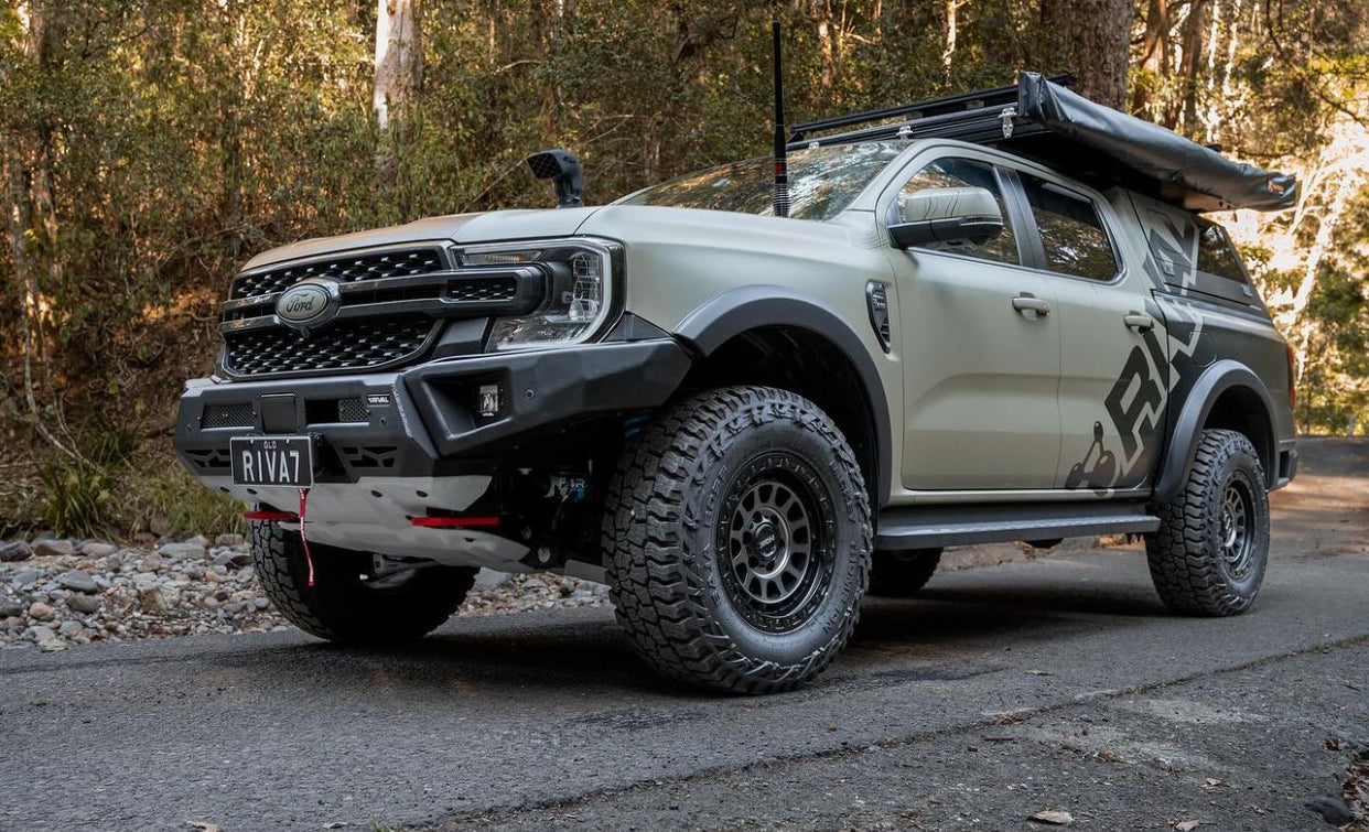 RIVAL4x4 aluminum HD winch bumper for Ford Ranger Next Gen 2022