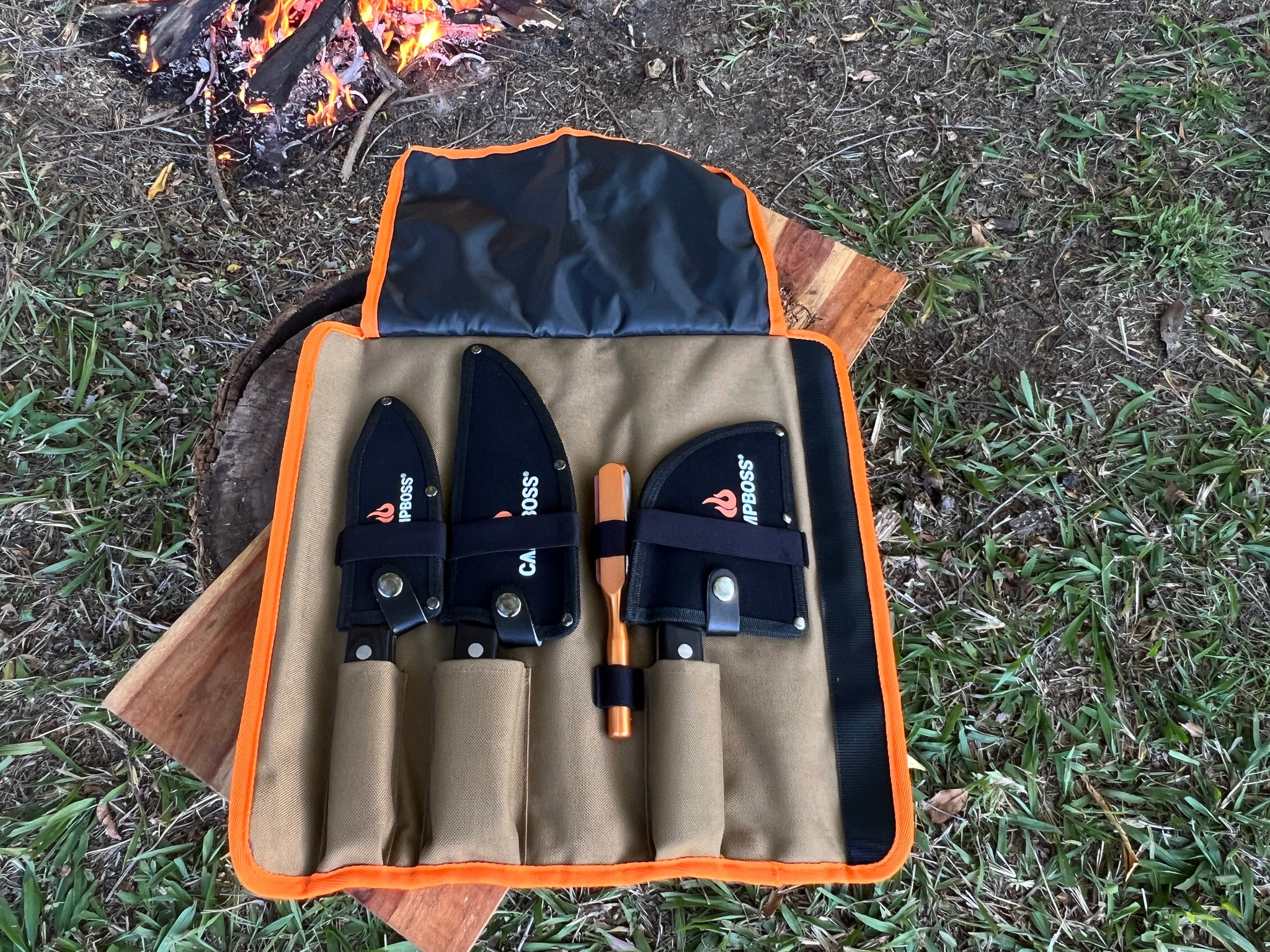 All 4 Adventure CampBoss4x4 Knife Roll - knife roll