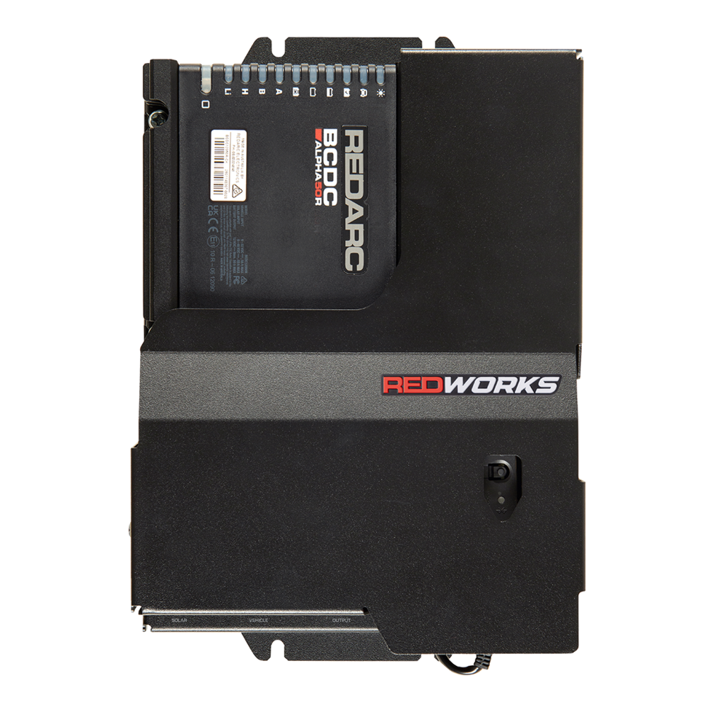 REDARC - Redworks - Scout 50 - Einbaufertiges Doppelbatterie System - GPC-Offroad