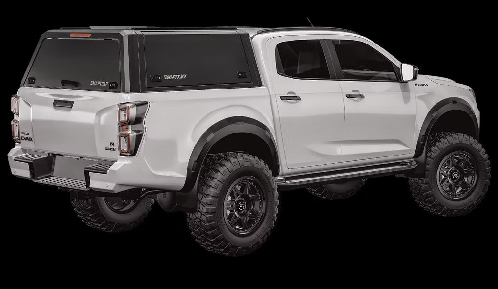 RSI EVO Defender Edelstahl Hardtop - Isuzu Dmax (2022+) - Schwarz Matt