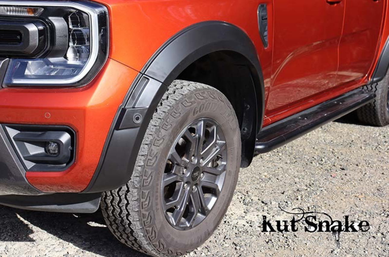 Kut-Snake Kotflügelverbreiterung 40mm Ford Ranger - NEXT GEN (PX4, T9 ab 2023-) / KEIN BOHREN
