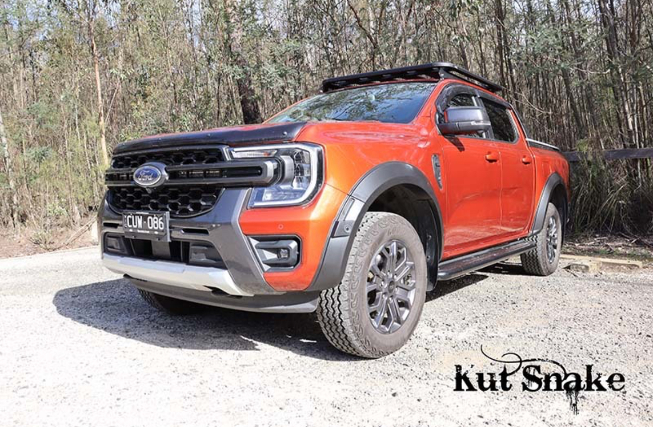 Kut-Snake fender flares 40mm Ford Ranger - NEXT GEN (PX4, T9 from 2023-) / NO DRILLING