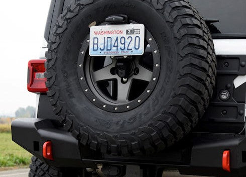 ARB license plate holder for Jeep Wrangler JL