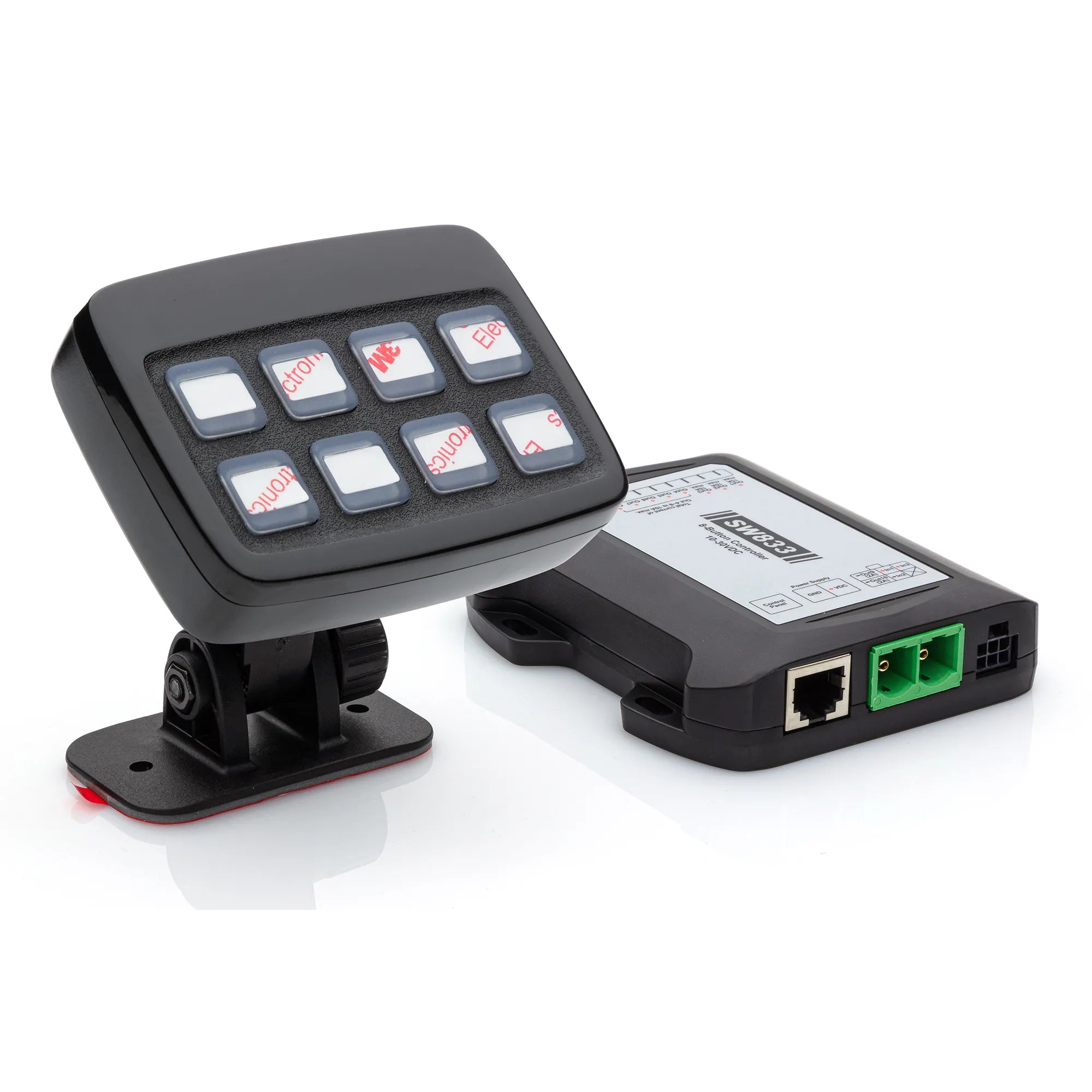 Universal Bedienpanel - B8-V2 inkl. Relaisstation (8 Schaltplätze) - GPC-Offroad