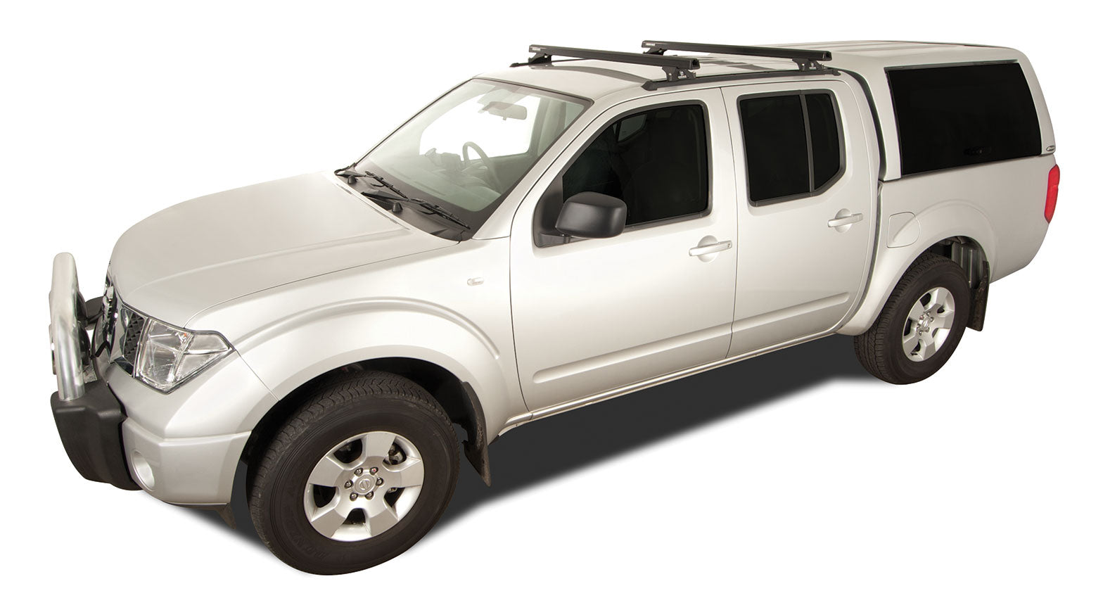 Nissan Navara D40 DOKA RHINO-RACK™ Plattform Pioneer6 1500X1380, Inkl. Schienen u .Fusskit