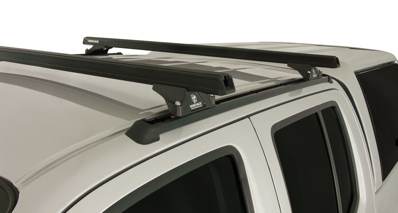 Nissan Navara D40 DOKA RHINO-RACK™ Plattform Pioneer6 1500X1380, Inkl. Schienen u .Fusskit - GPC-Offroad
