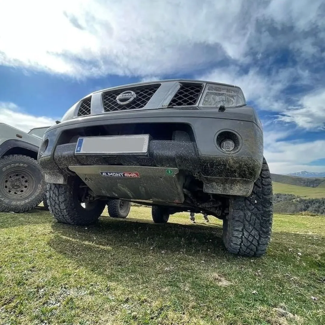 Almont4WD -  Kühler Unterfahrschutz - Nissan Navara D40,D23 & Pathfinder R51