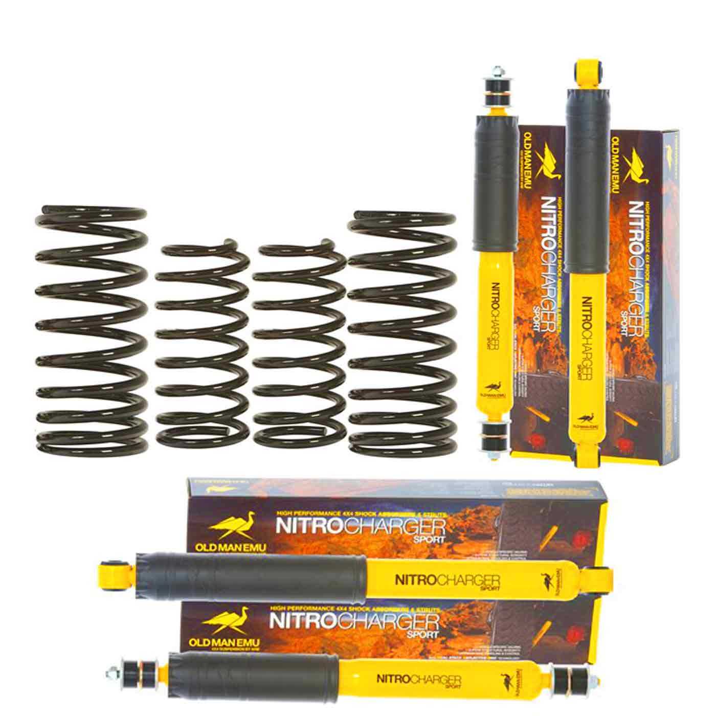 OME Fahrwerk Landrover Defender 90 Td4/Td5 ca. 30-50 mm Höherlegung - GPC-Offroad